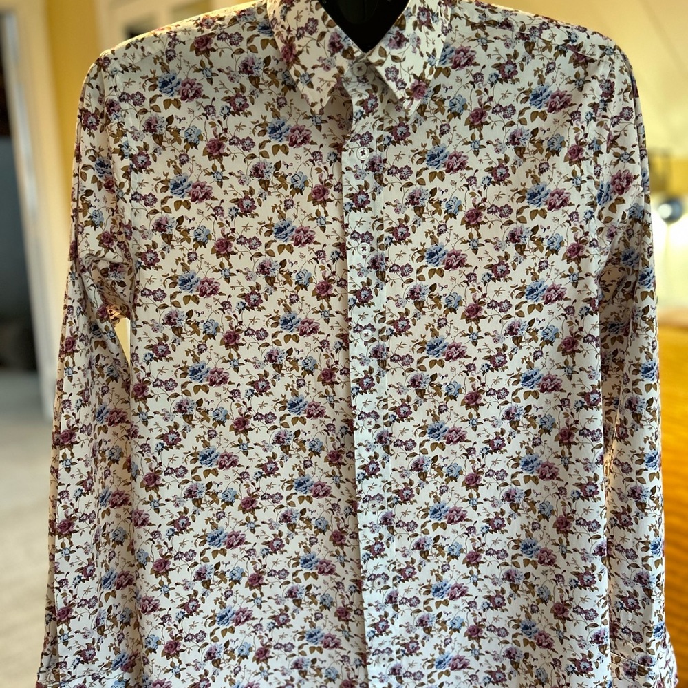 Floral dress shirt
